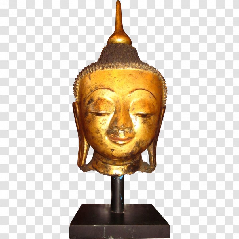 Shan State 19th Century Modernism Sculpture Gilding - Art Nouveau - Buddha Statue Transparent PNG
