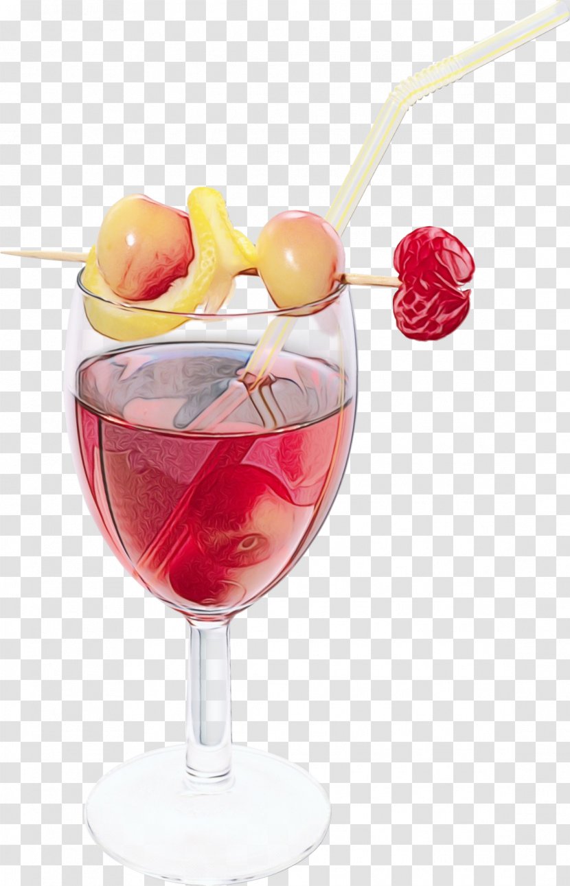 Rose Background - Champagne Cocktail - Cranberry Juice Tinto De Verano Transparent PNG