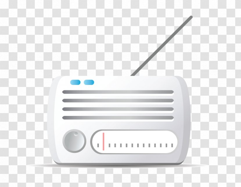 Euclidean Vector Radio Icon - Multimedia Transparent PNG