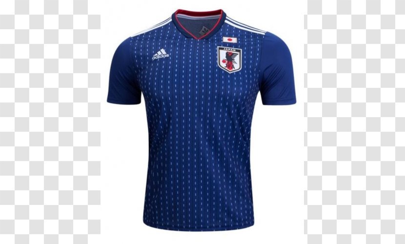 2018 World Cup Japan National Football Team Jersey At The FIFA - Clothing Transparent PNG