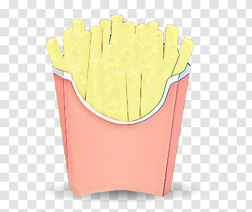 Yellow Background - French Fries - Finger Fast Food Transparent PNG