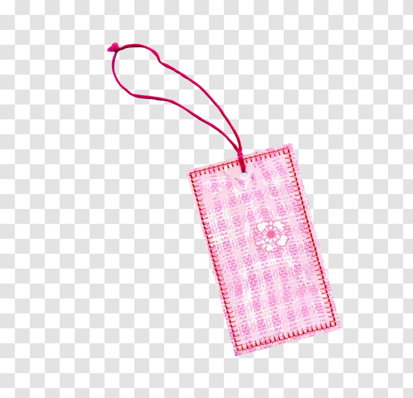 Clip Art - Pink - Square Amulet Transparent PNG