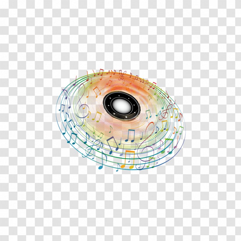 Eye Circle - Cartoon - Vector Note Transparent PNG