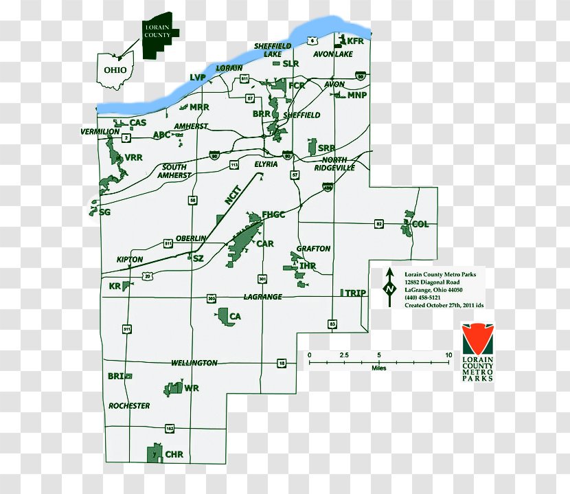 Lorain County Metro Parks Sheffield Township Lakeview Park Carlisle Reservation Cleveland Metroparks - Plan - Map Transparent PNG
