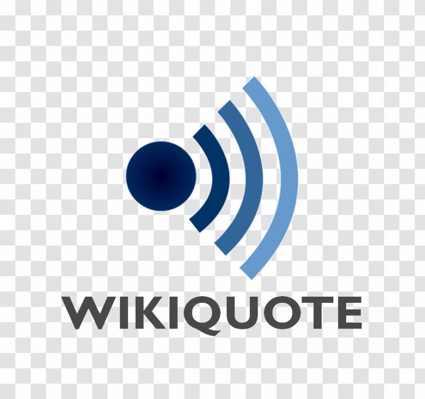 Wikiquote Wikimedia Foundation Armenian Wikipedia Quotation - Logo Transparent PNG