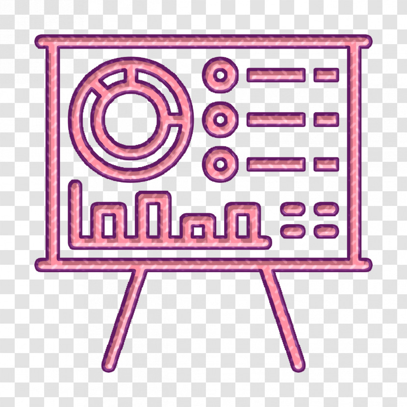 Business Icon Chart Icon Presentation Icon Transparent PNG