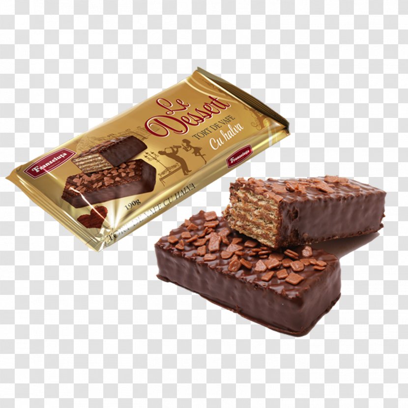 Praline Fudge Petit Four Chocolate Brownie Bar Transparent PNG