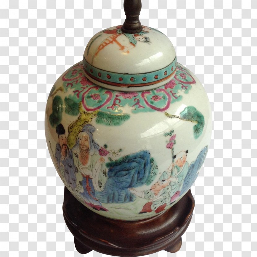 Vase Porcelain Pottery Urn Transparent PNG