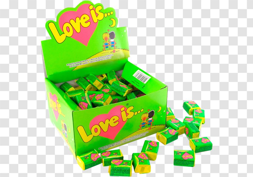 Chewing Gum Love Is... Вкладыш Delivery Price Transparent PNG