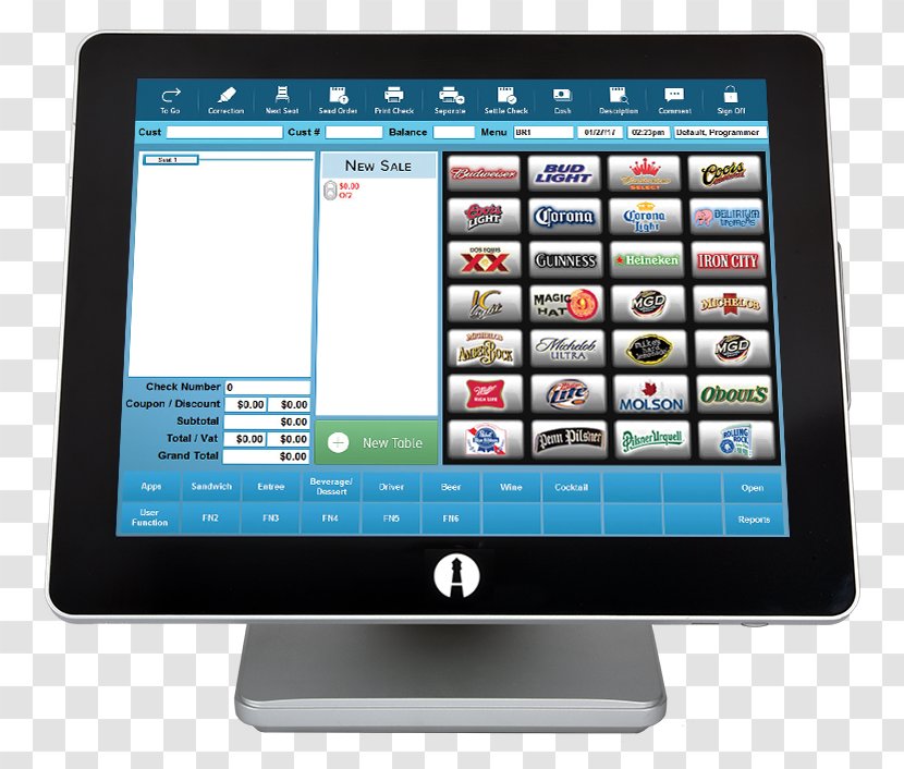 Point Of Sale POS Solutions Sales Retail System - Cash Register - Computer Monitor Transparent PNG