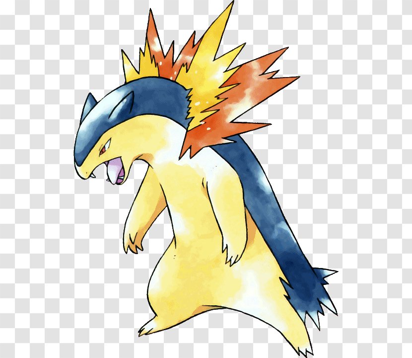 Pokémon Gold And Silver Crystal HeartGold SoulSilver Typhlosion - Quilava - Wing Transparent PNG