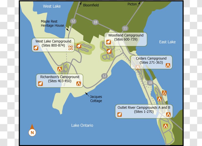 Sandbanks Provincial Park Presqu'ile Quetico Algonquin Ontario Parks - Drop-down Box Transparent PNG