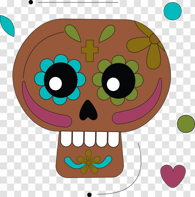 Calavera La Calavera Catrina Sugar Skull Transparent PNG