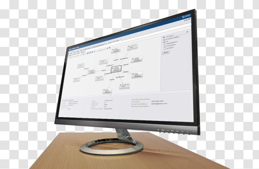 Computer Monitors Software Master Data Management SAS - Brand - Pomanjou International Sas Transparent PNG