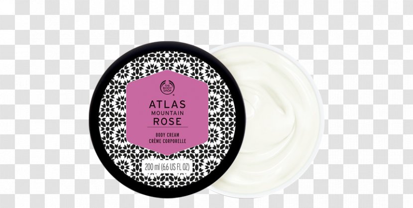 Lotion Cream The Body Shop Butter Atlas Mountain Rose Edt - Perfume Transparent PNG