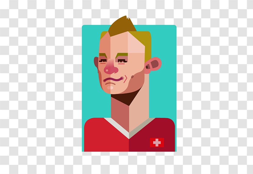 2014 FIFA World Cup Switzerland National Football Team 2018 Brazil Stoke City F.C. - Facial Expression - Player Transparent PNG