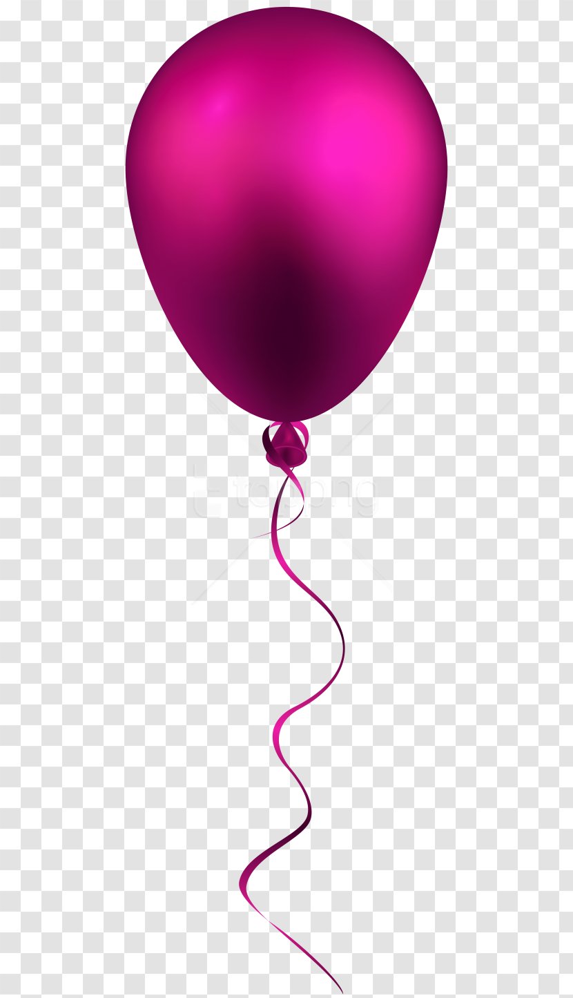 Clip Art Balloon Product Design Pink M - Party Supply - Clipart Transparent PNG