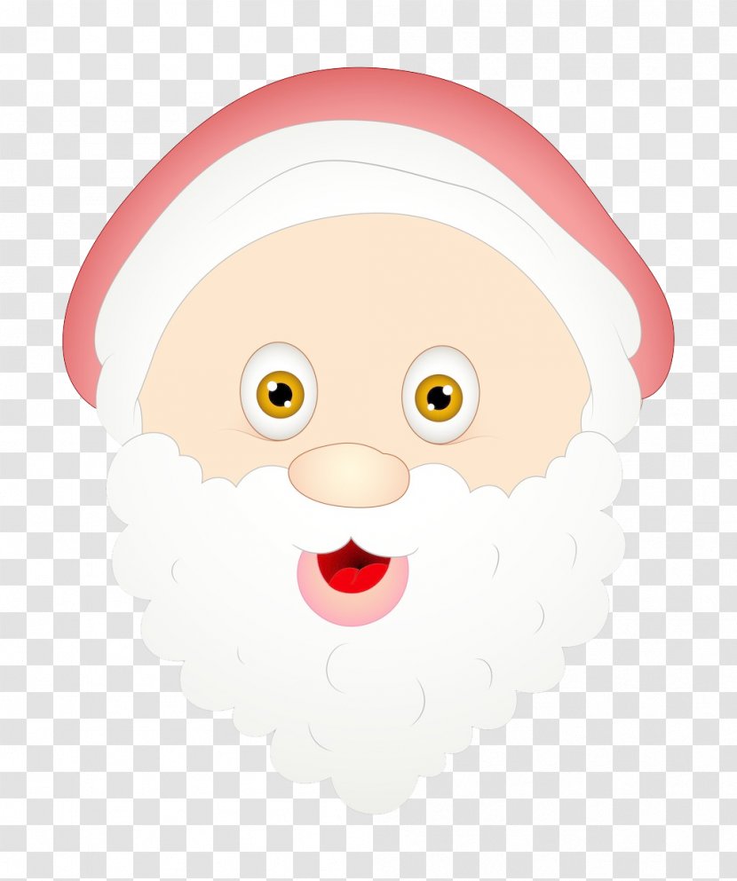 Santa Claus Christmas Avatar - Head Transparent PNG
