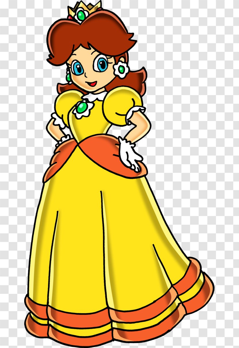 Princess Daisy Mario Bros. Peach Luigi - Video Game Transparent PNG
