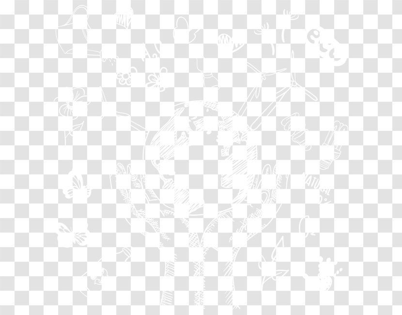 White Symmetry Black Pattern - Texture - Energy And Environmental Protection Transparent PNG