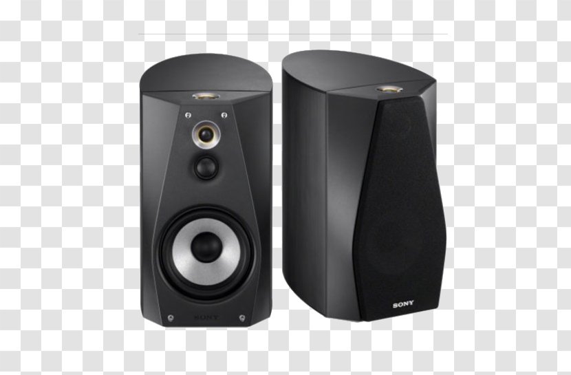 Bookshelf Speaker Sony SSHA3/B System Loudspeaker High-resolution Audio Transparent PNG