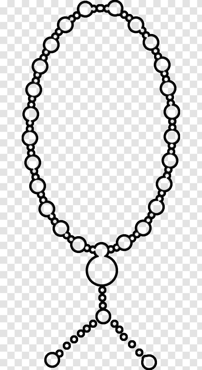 Necklace - Jewellery - Monochrome Photography Transparent PNG