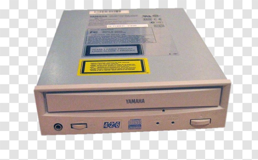 CD-ROM Optical Drives Compact Disc Disk Storage Computer Hardware - Data Device Transparent PNG