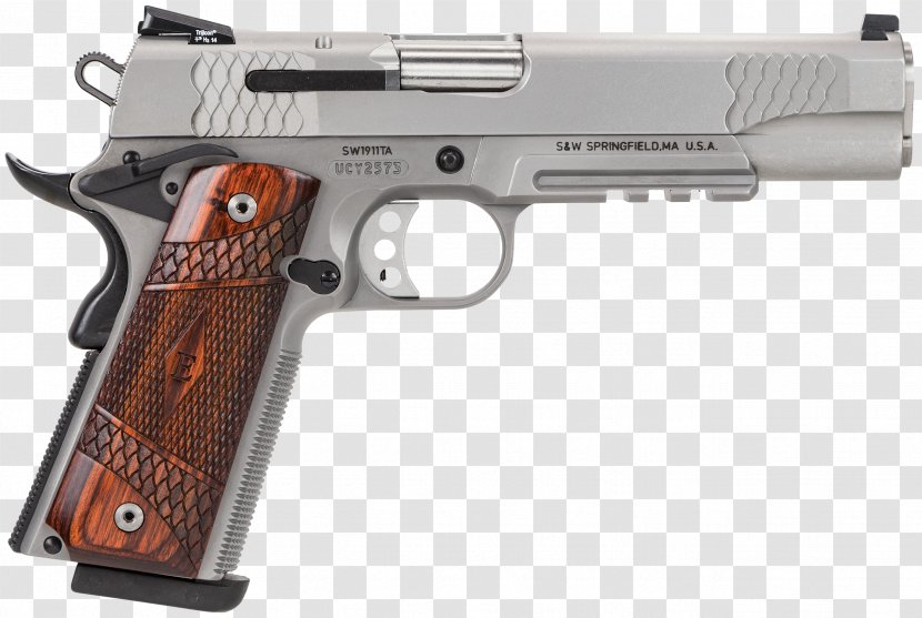 .45 ACP Smith & Wesson SW1911 Automatic Colt Pistol M1911 - Semiautomatic Transparent PNG