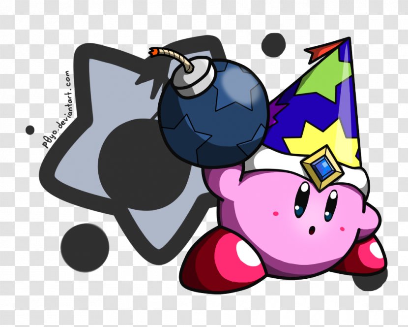 Kirby And The Rainbow Curse Drawing Clip Art - Party Popper Transparent PNG