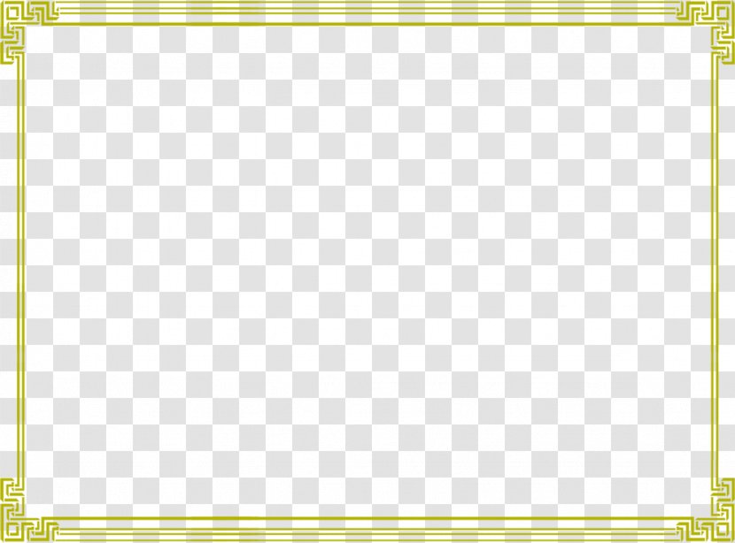Square Area Angle Yellow Pattern - Game - Dark Frame Material Transparent PNG