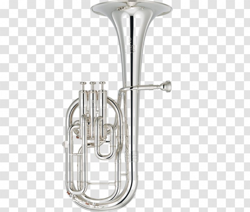 Tenor Horn Brass Instruments French Horns Musical Yamaha Corporation - Watercolor Transparent PNG