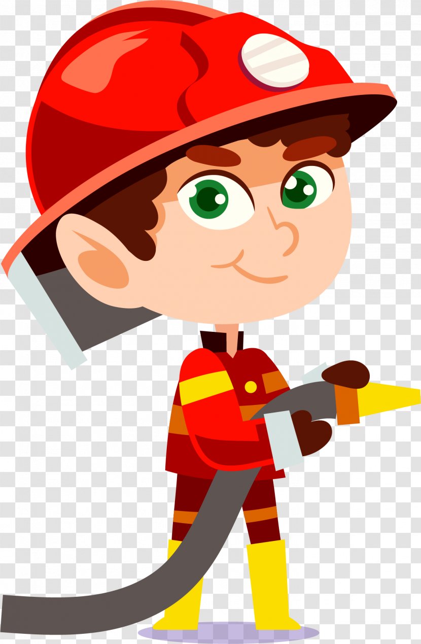 Firefighter Fire Department Firefighting - Child - Fighter Transparent PNG
