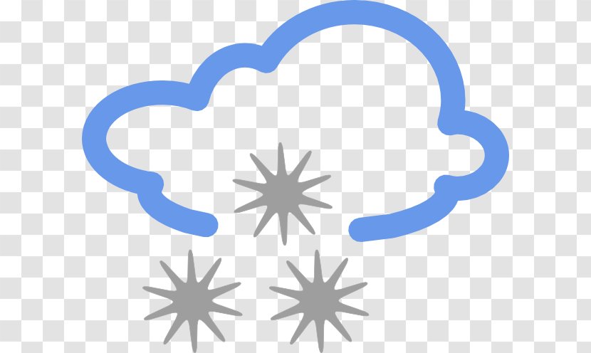 Weather Forecasting Rain Clip Art - Wind - Snowflakes Clipart Transparent PNG