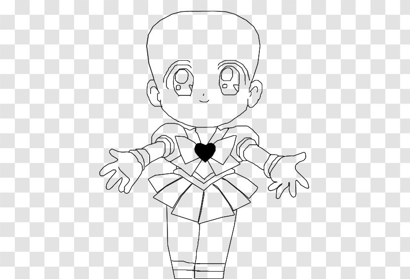 Chibiusa Sailor Moon ChibiChibi Drawing - Heart Transparent PNG