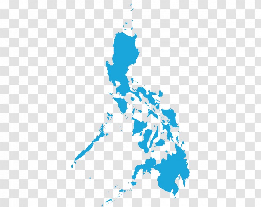 Flag Of The Philippines Map - Mapa Polityczna Transparent PNG