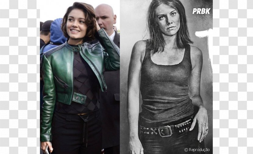 Maggie Greene The Walking Dead - Leather - Season 6 Carl Grimes Character ActorLauren Cohan Transparent PNG