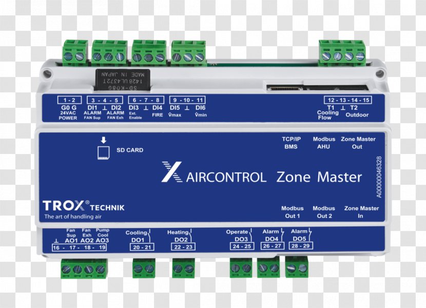 TROX GmbH Air Handler System Chilled Beam HESCO Schweiz - Microcontroller - Trox Gmbh Transparent PNG
