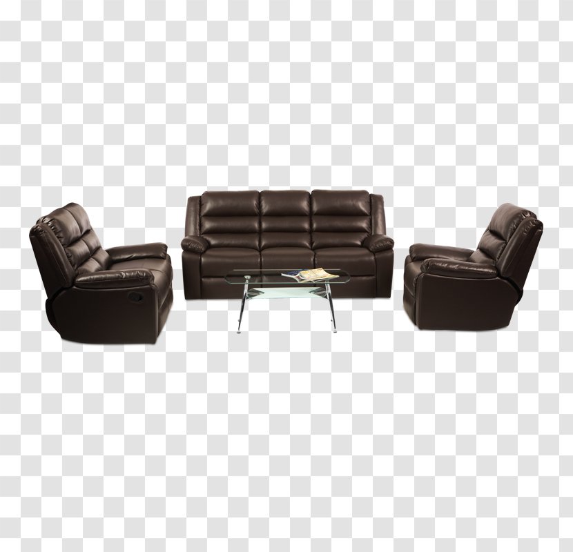 Recliner Couch Fauteuil Garnish Furniture Store - Metal - Sofa Set Transparent PNG