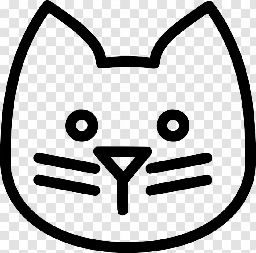 Cat Kitten Dog Art Hello Kitty - Monochrome Transparent PNG