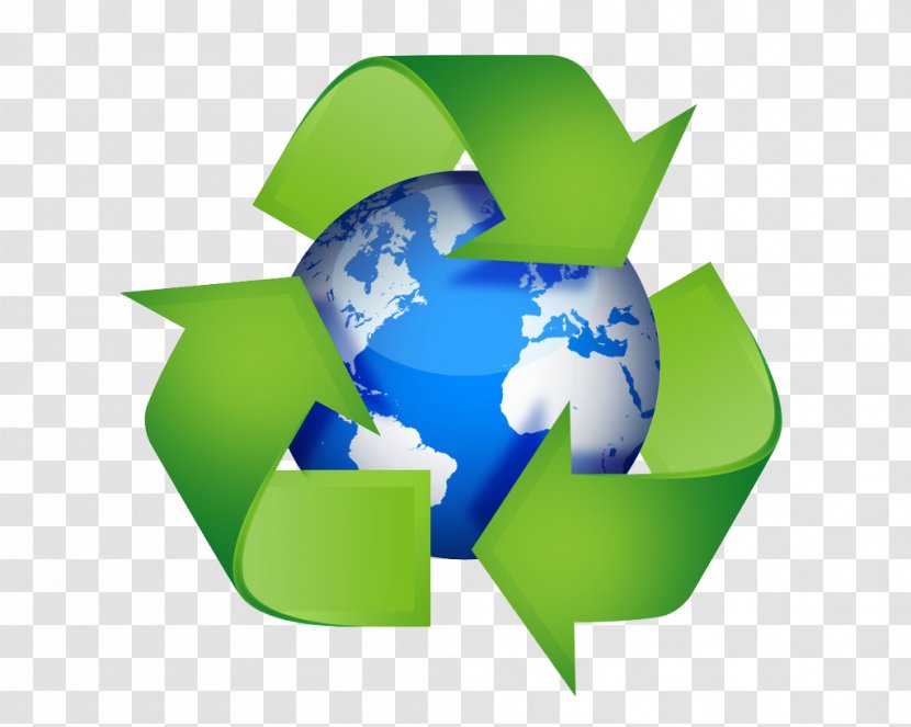 Recycling Symbol Sustainability Waste Minimisation - Earth Transparent PNG