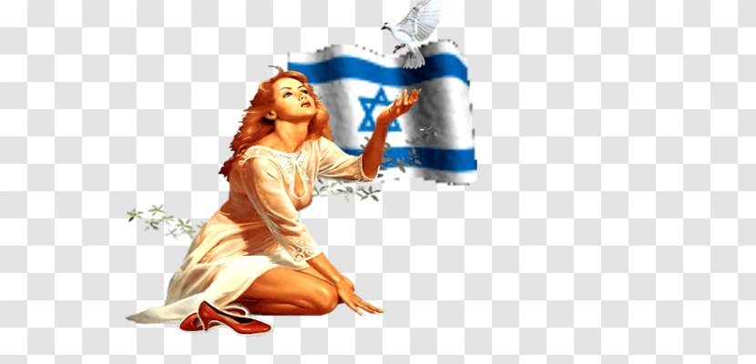 Animation Desktop Wallpaper Figurine Animated Cartoon Woman - Shabbat Shalom Transparent PNG