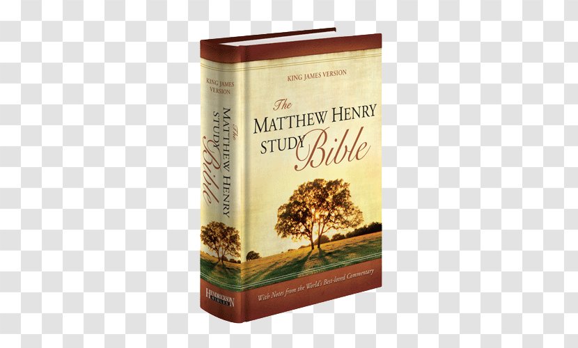 The King James Version Matthew Henry Study Bible - Publishing - KJV Edition New BibleBook Transparent PNG