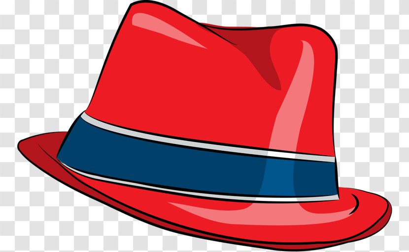 Fedora Hat Photography Clip Art - Red Transparent PNG