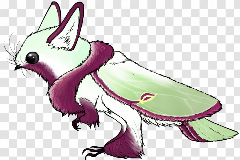 Hare Easter Bunny Mammal Clip Art - Dog Like - Luna Moth Transparent PNG