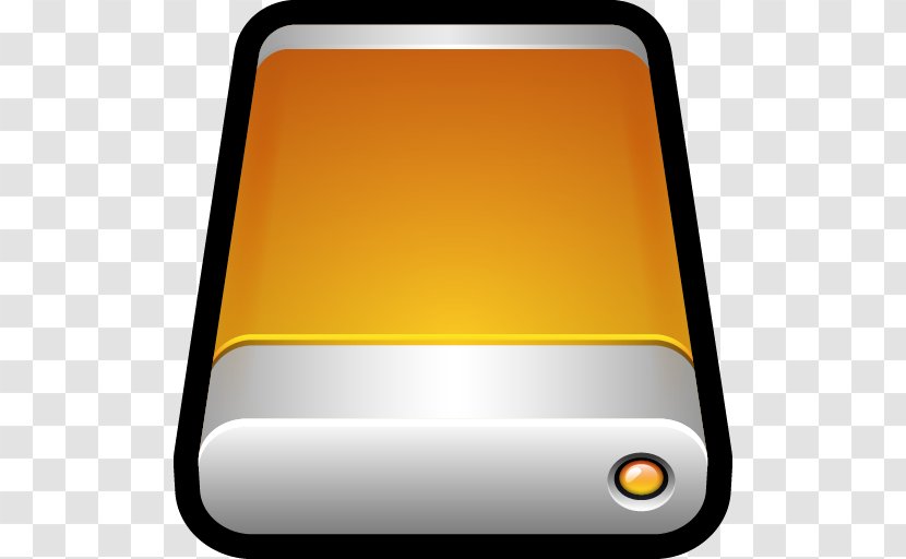 Yellow Orange Font - Google Drive - Device External Transparent PNG