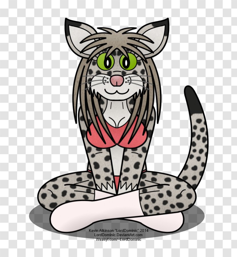 Whiskers Big Cat Leopard Donuts - Deviantart Transparent PNG