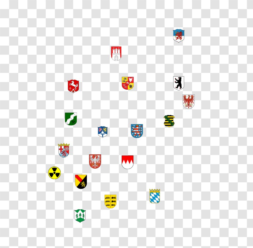 States Of Germany Logo State Capital In Coat Arms Physische Karte - Geography - Layer Transparent PNG