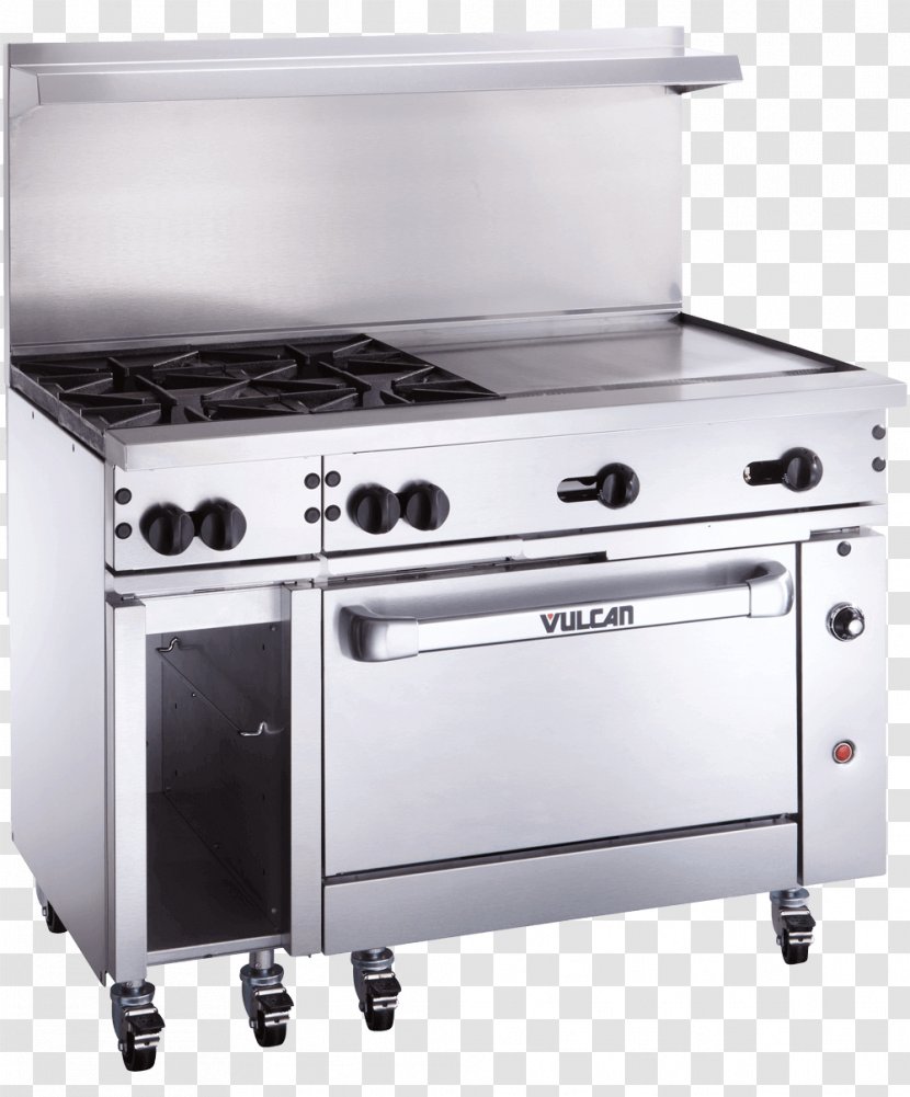 Cooking Ranges Gas Stove Natural Oven Griddle - Vulcan Endurance 36s6b - Stoves Transparent PNG