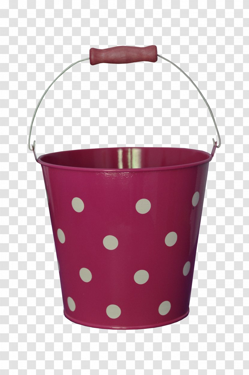 Pattern Bucket Design Girl Anton Chekhov - Violet - Plastic Polka Dot Transparent PNG