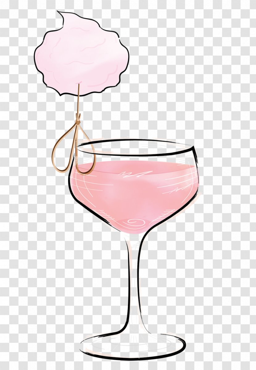 Wine Glass - Alcoholic Beverage Rose Transparent PNG